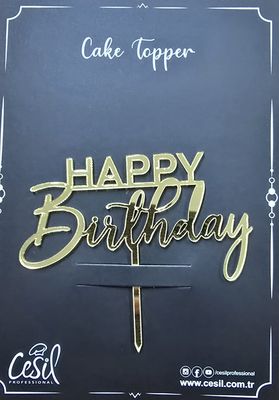 Happy Birthday Çubuklu