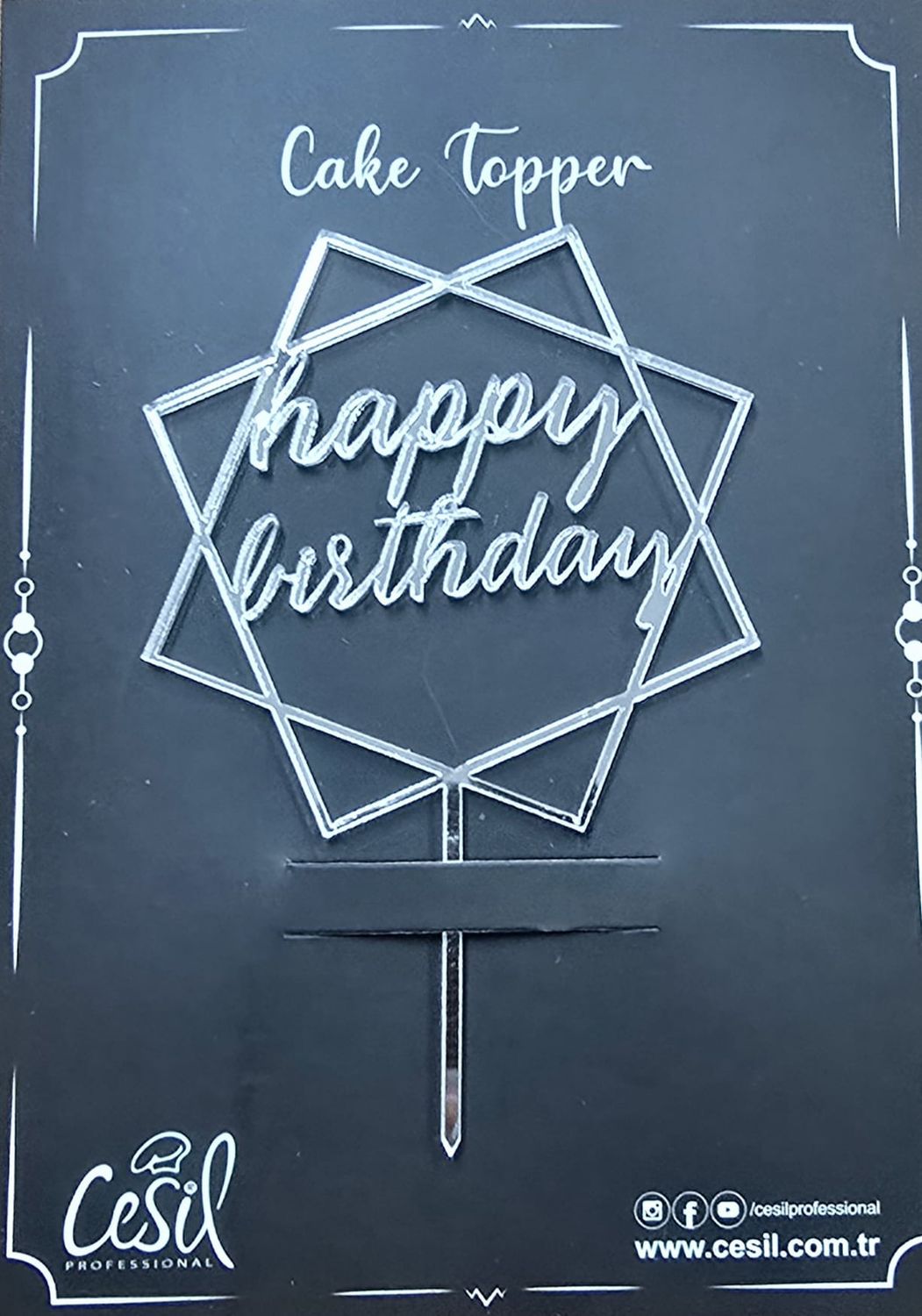 Minik Happy Birthday Kare