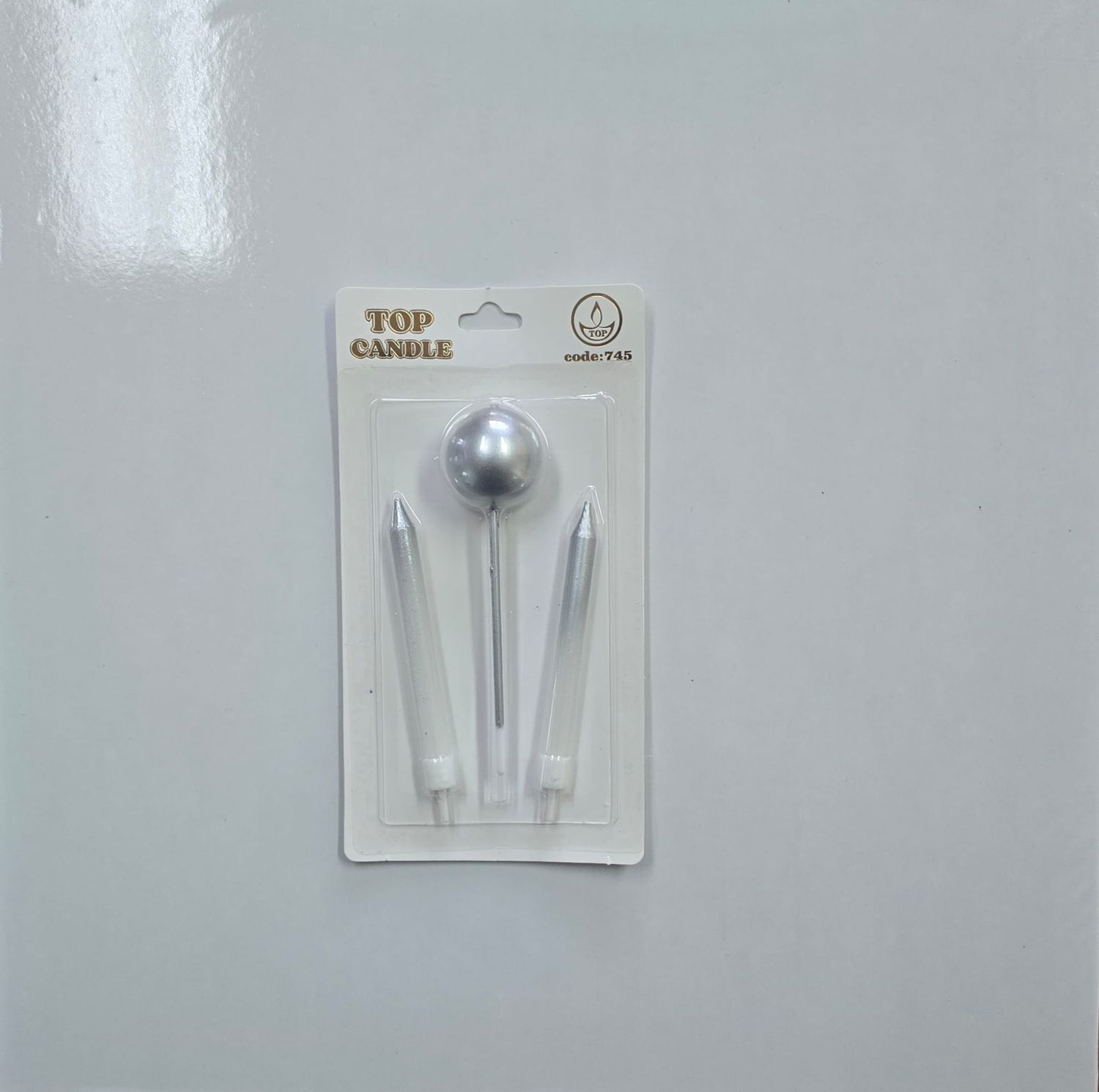 Toplu Mum Gümüş 3&#39;Lü