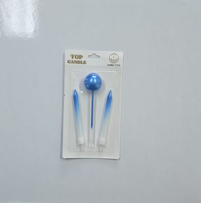 Toplu Mum Mavi 3&#39;Lü