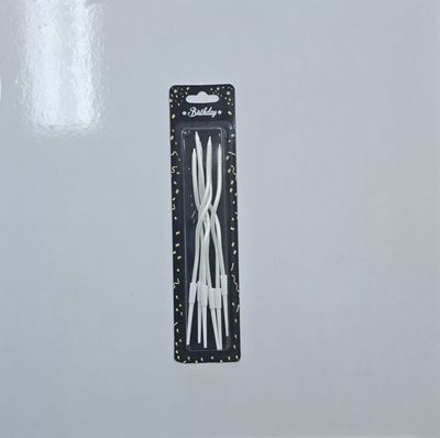 Kıvrık Mum Sedef 6&#39;Lı