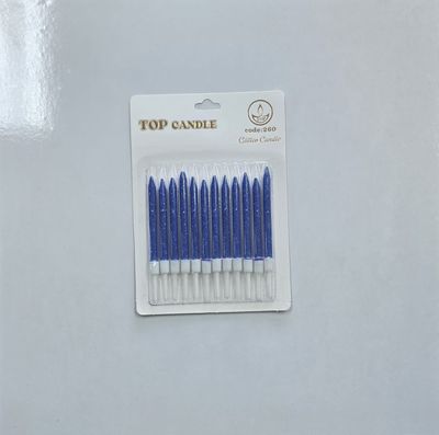 Simli Koyu Mavi Mum 12&#39;Li