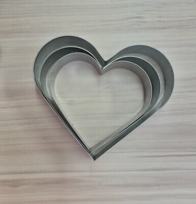 Metal Kalıp 6CM - Kalp