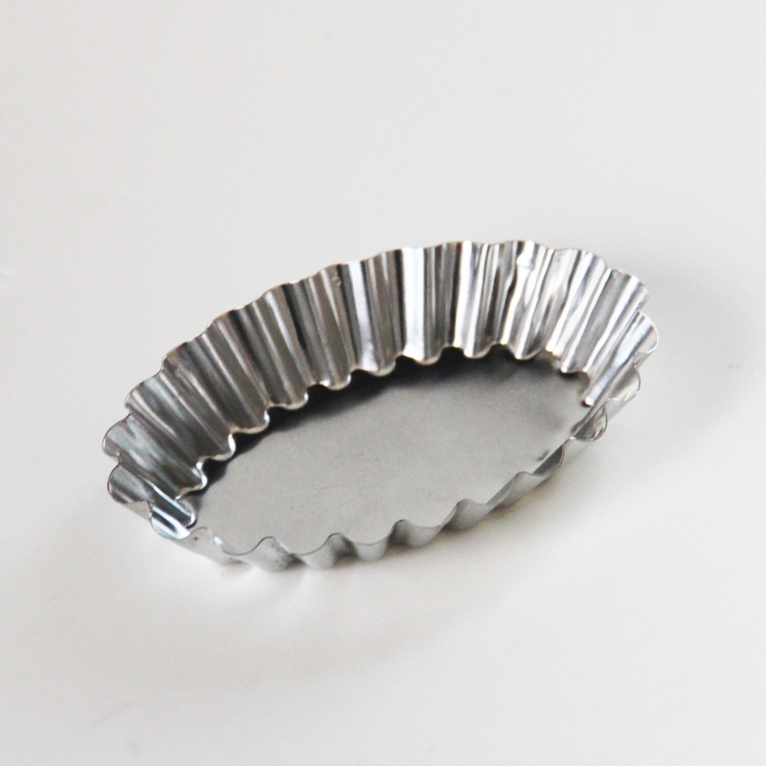 Mini Kek Kalıbı - Oval Kayık Pasta NO:8