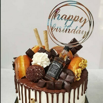 Pasta Topper -Çember Happy Birthday