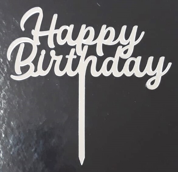 Pasta Topper 15401 Happy Birthday