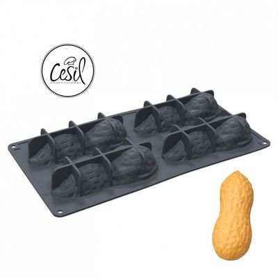 52120 Yer Fıstığı Silikon Kalıbı 4'Lü