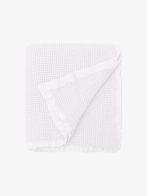 Hepburn Blanket - White