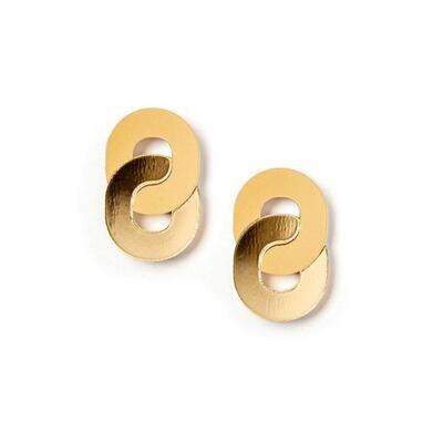 Mini Chain earrings - Gold