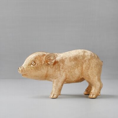 Piggy Bank- Gold