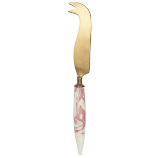 Pink Marble Cheese Knife