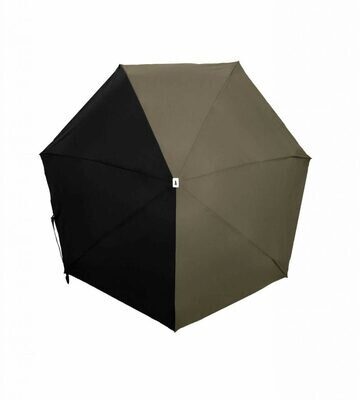 Bicolour Umbrella - ALMA 
Khaki & Black