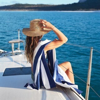 Beach Towel - Whitsunday Blue | XL