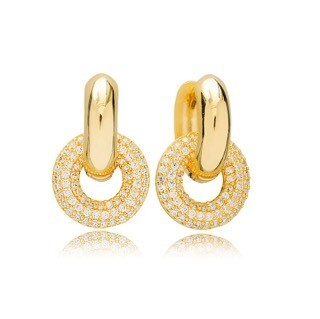 Layla Hoop Earrings - Gold