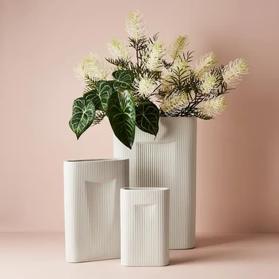 Sable Vase -White Large