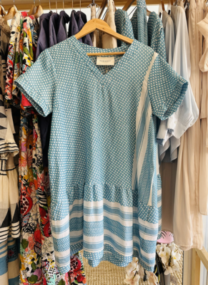 Dress 2 V Short Sleeves| Blueray