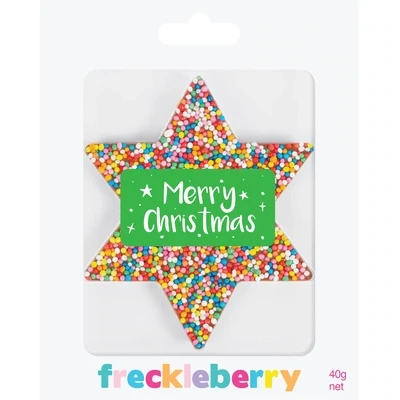 Xmas Freckle Star | Merry Christmas