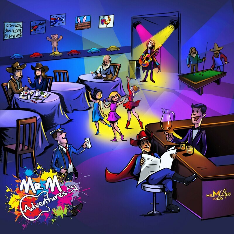 Mr. M Adventures - Album CD (2020)
