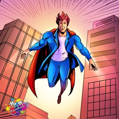 "My Superhero Too" A3 Poster