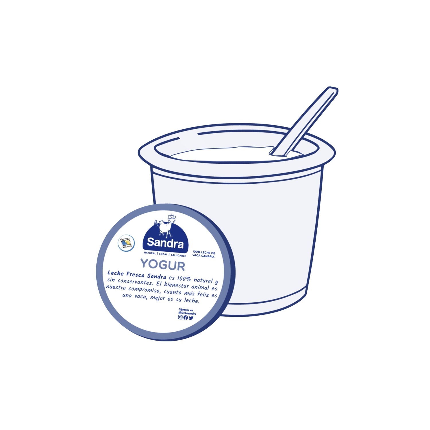 Yogur Natural 500 gr.
