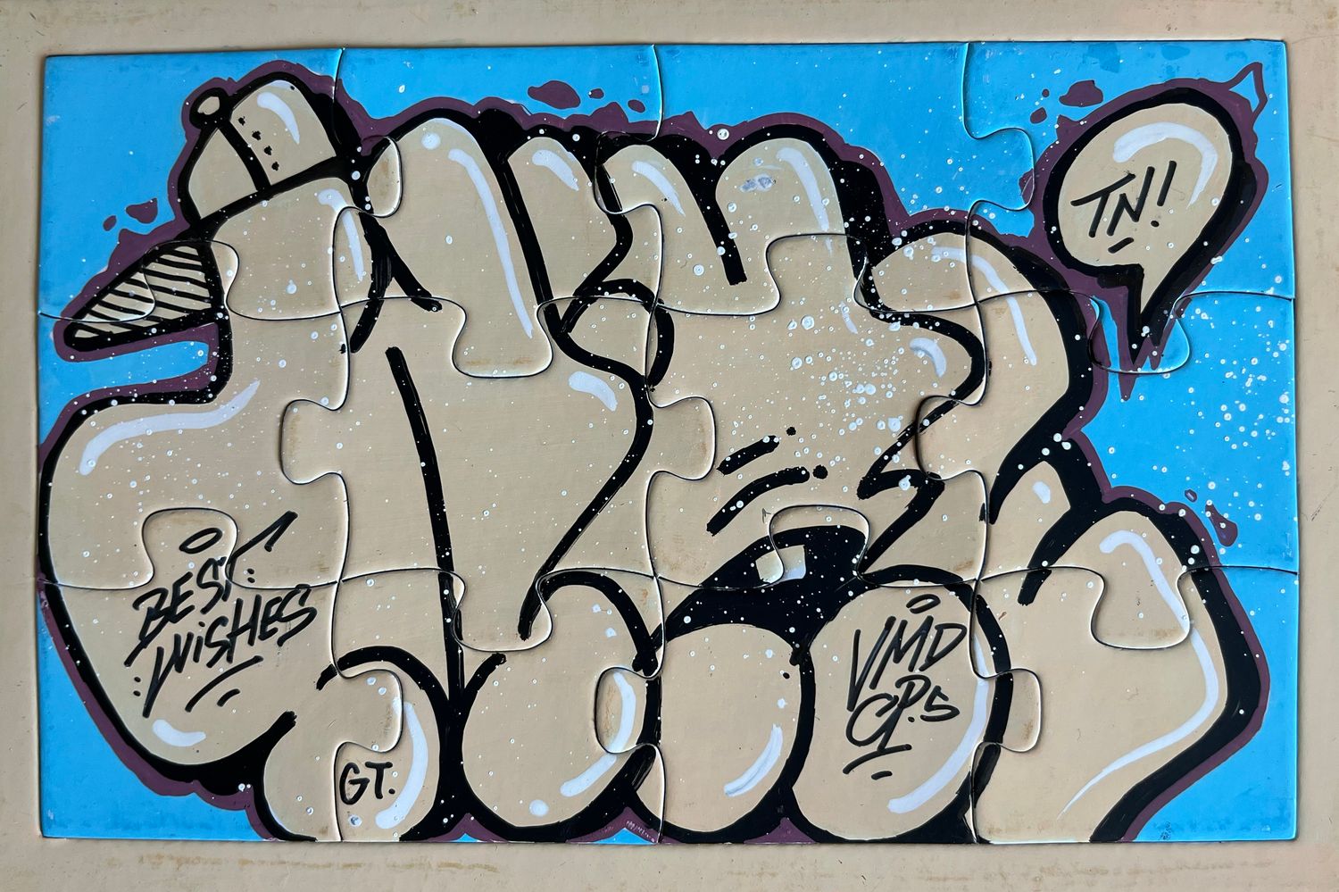 PUZZLE "Throw up"- 12 et 30 pcs