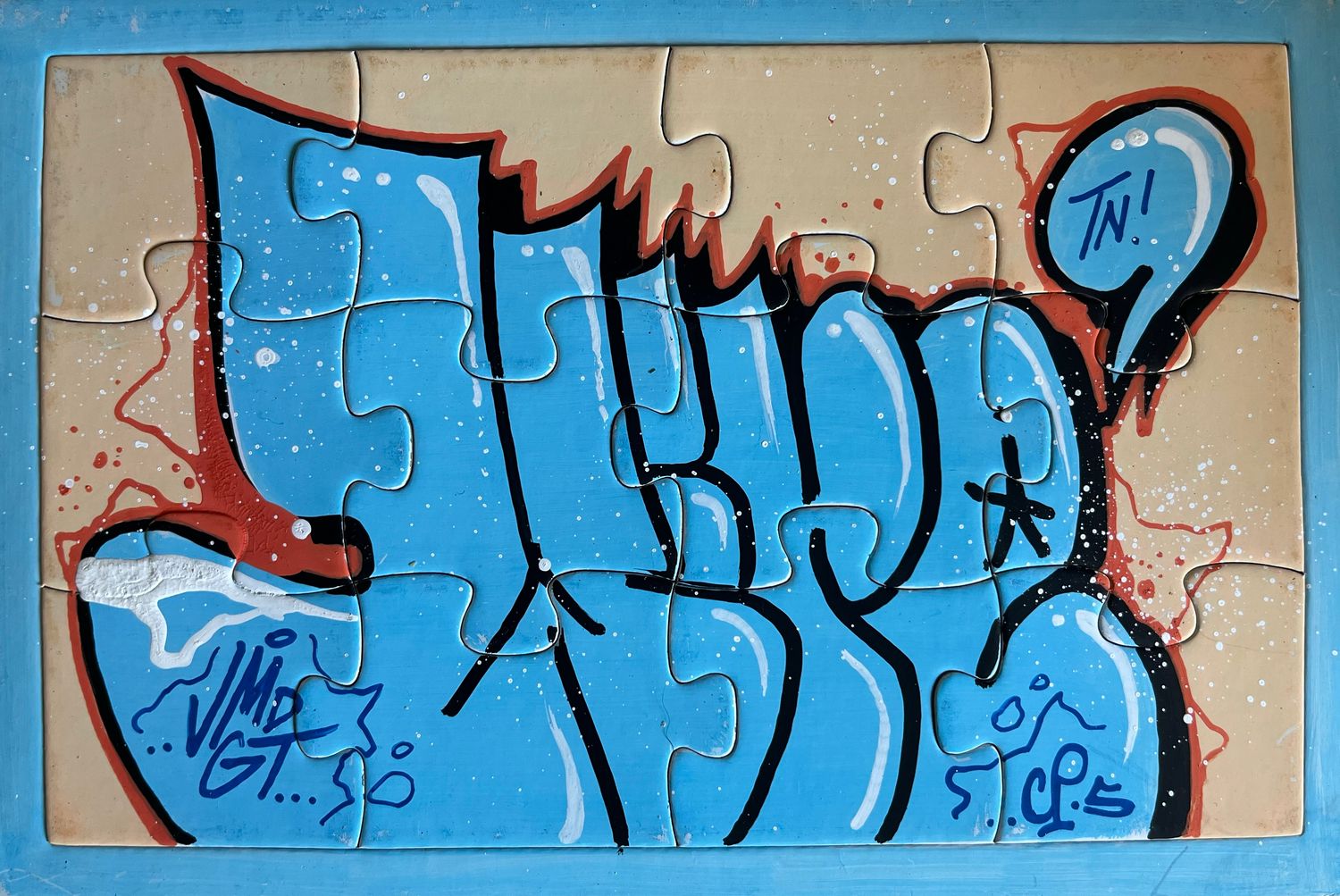 PUZZLE "Throw up"- 12 et 30 pcs