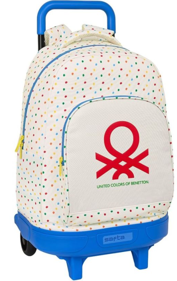 Mochila con ruedas benetton sale