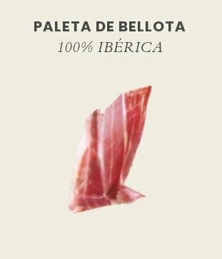 Loncheado Paleta Ibérica Bellota 100%   "Lazo"  100 gr