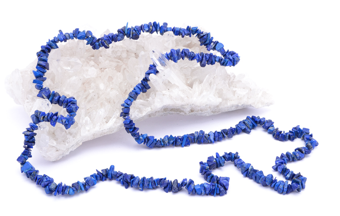 Lapis Lazuli Crystal Chip Necklace