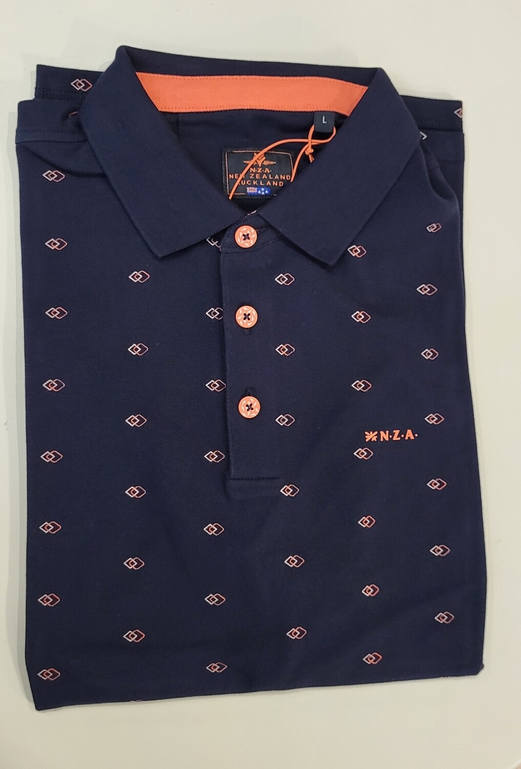 Polo manches courtes bleu marine