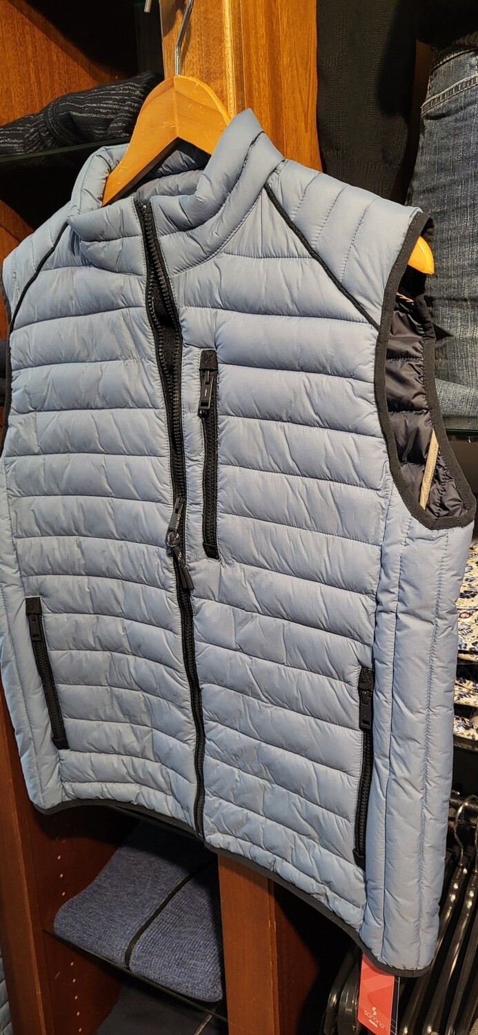 Gilet bleu ciel