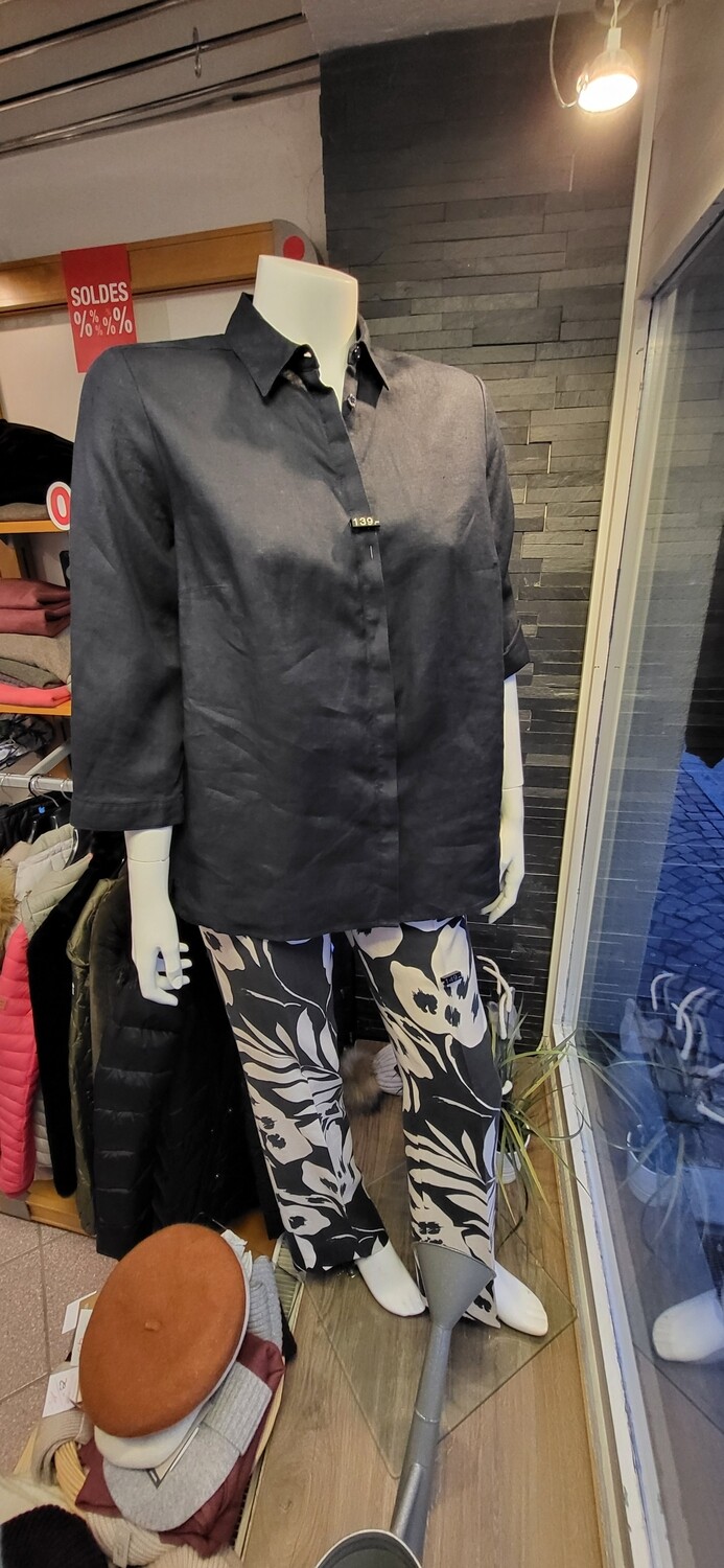 Pantalon leger bleu marine