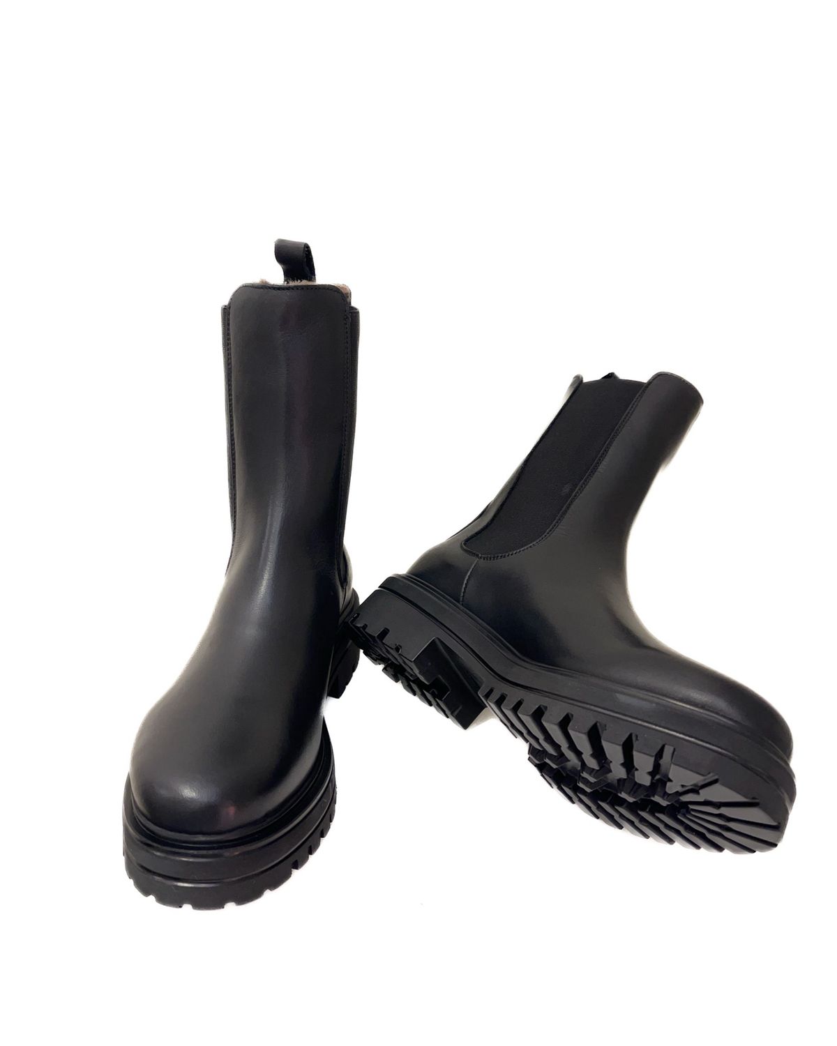 CINZIA Lammfell Stiefel