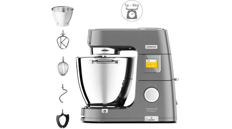 Robot pâtissier Kenwood KWL90.009SI Titanium Chef Patissier XL
