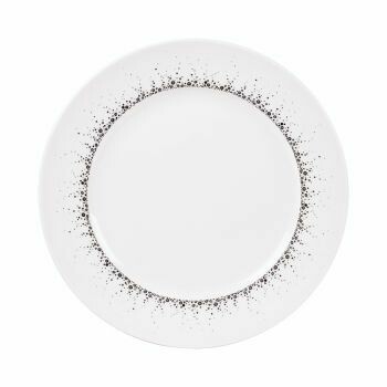 Assiette Plate 27cm Boréalis Gris