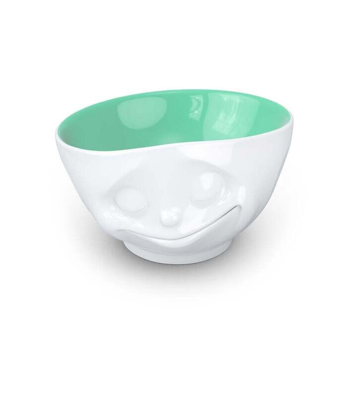 Bol "Heureux" Intérieur Jade 500mL