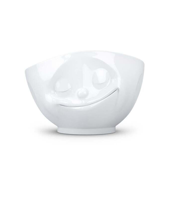 Bol "Heureux" Blanc 500mL