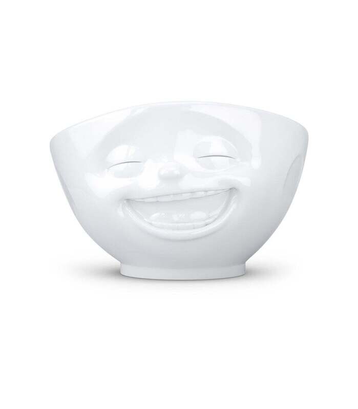 Bol "Rieur" Blanc 500mL
