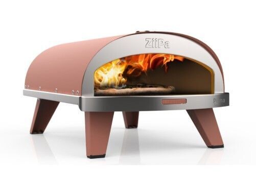 Four à pizza ZIIPA piana au gaz coloris terracotta