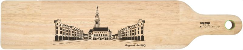 Planche longue 50cmx10cm ARRAS par DRAWING the City