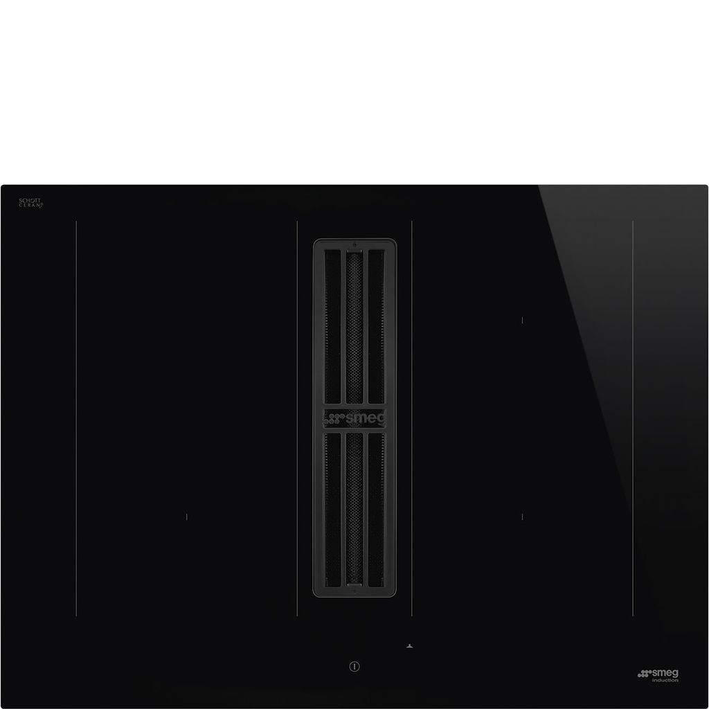 Plaque induction avec hotte intégrée 70cm SMEG HOBD472D
