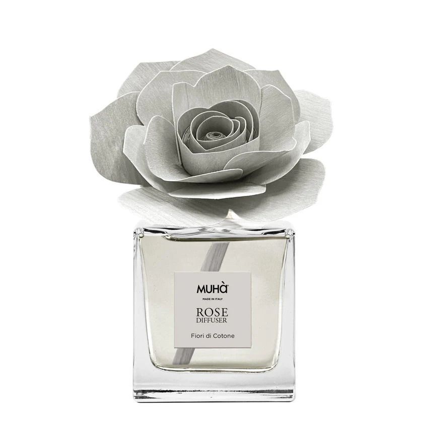 Diffuseur ROSE fleurs de coton 100ml MUHA