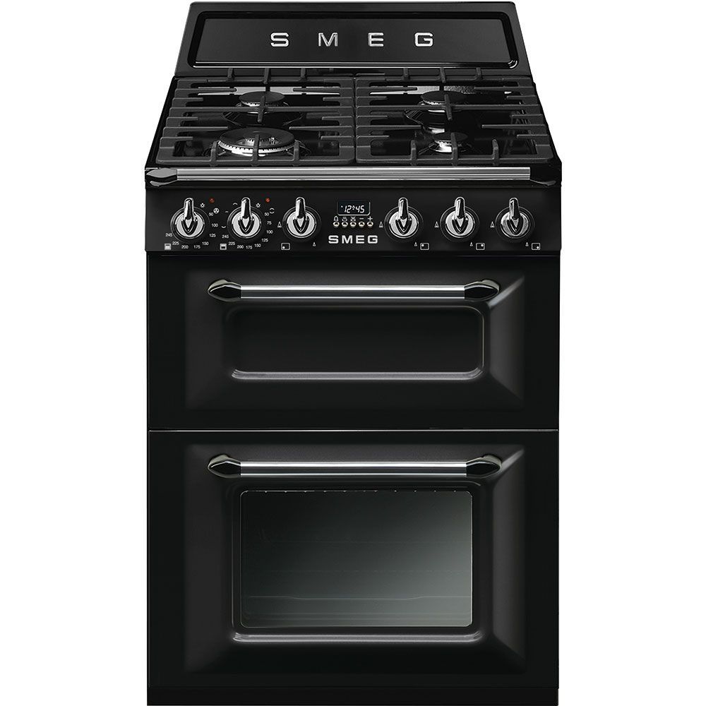 Cuisinière dessus gaz VICTORIA SMEG TR62BL