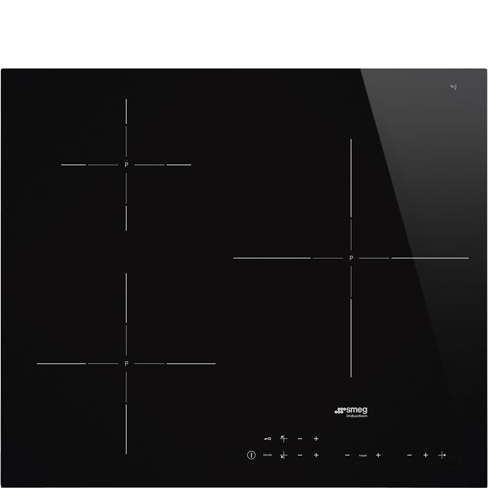 Table de cuisson induction Noir SMEG SI5632D