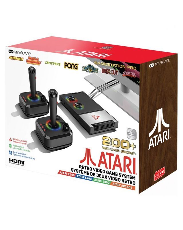Jeux rétro-gaming - Atari Plus - Game Station - +200 jeux - Licence officielle - MyArcade