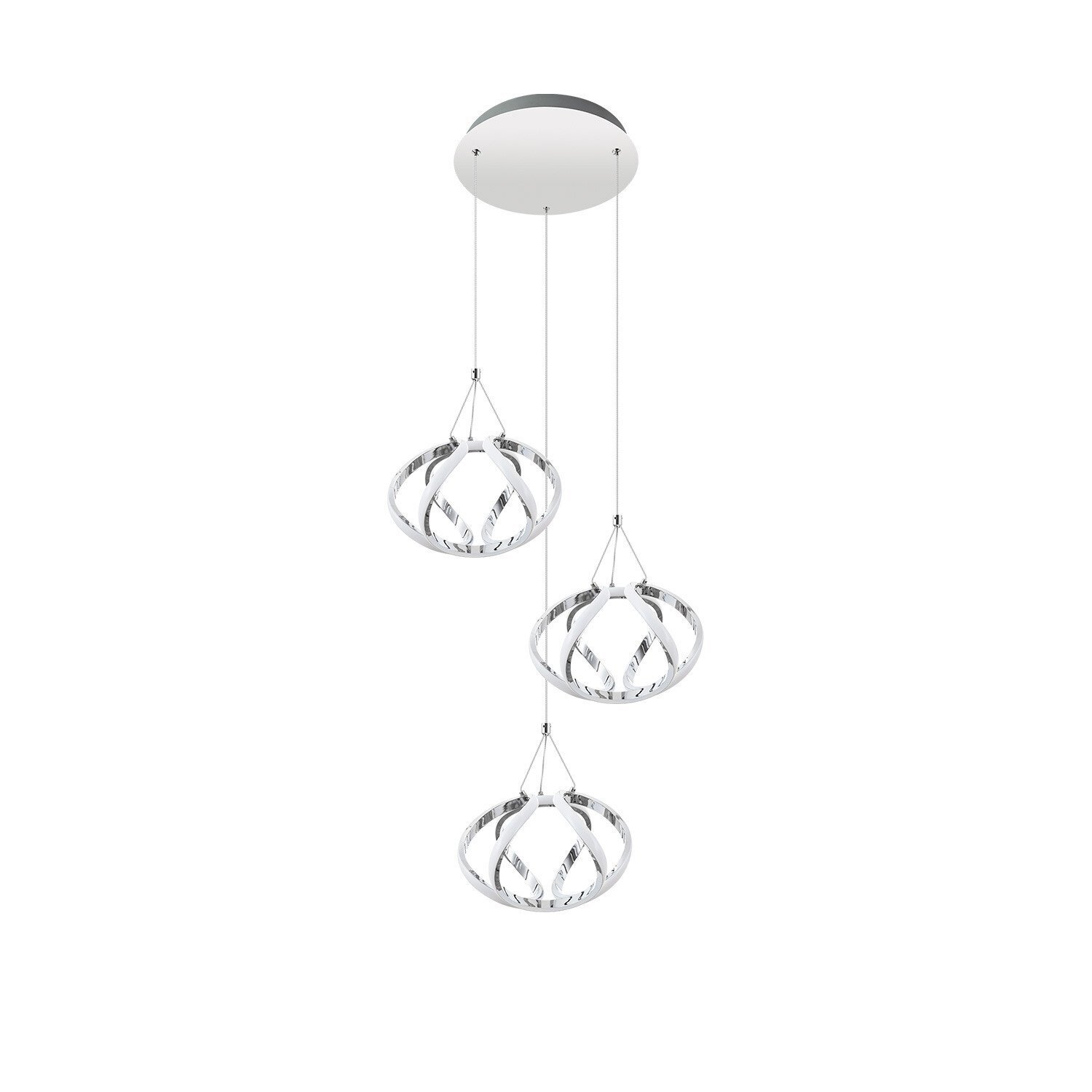 Lampe Suspendue LED Ronde 3 Apple 50 W