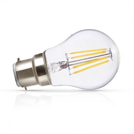 LED FIL COB G45 B22 4W  2700°K   BLISTER