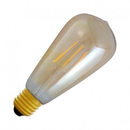 LED FIL COB ST64   E27 4W 2700°K GOLDEN BLIST