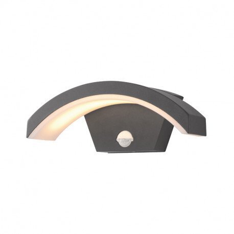 APLIQ. MUR. LED 6W 360 LM Détecteur 4000°K Gr