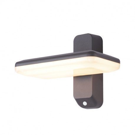 APPLIQUE LED 13W Ori Détec3000°K Gris IP54